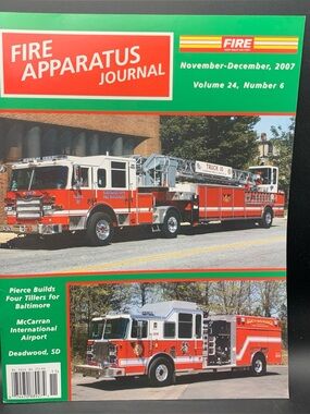 Fire Apparatus Journal Nov December 2007 Vol 24 Number 6 McCarran International